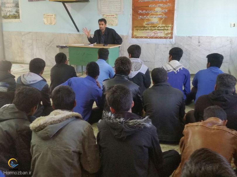 عضویت دانش آموزان ابوریحان هشت بندی در بسیج دانش آموزی