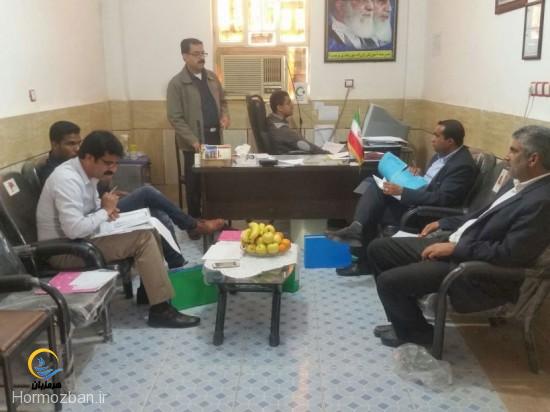 بازدید مسئولین آموزش و پرورش از مدارس منطقه هشت بندی