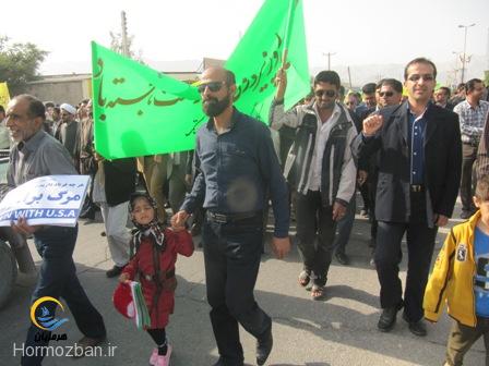 گزارش تصویری / راهپیمایی 22 بهمن در بستک