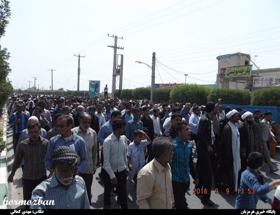 گزارش تصویری / حضور چشمگیر مردم هشت بندی در راهپیمایی نمازگزاران در محکومیت جنایات آل سعود