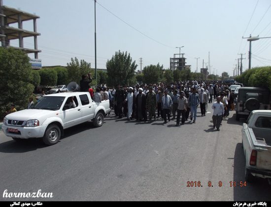 گزارش تصویری / حضور چشمگیر مردم هشت بندی در راهپیمایی نمازگزاران در محکومیت جنایات آل سعود