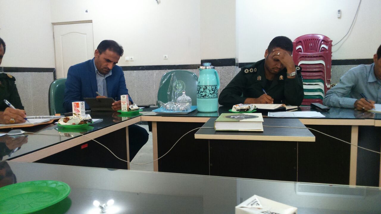 جلسه ویدئو کنفرانس اردو های راهیان نور در میناب