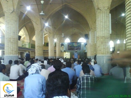 گزارش تصویری / حضور گسترده مردم در نماز جمعه هشت بندی
