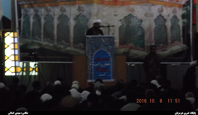 عزاداری نمازگزاران جمعه هشت بندی در روز پنجم محرم + تصاویر