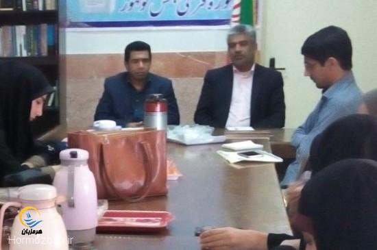 دیدارجهادگران دانشجو بارئیس نمایندگی آ.پ توکهور هشت بندی