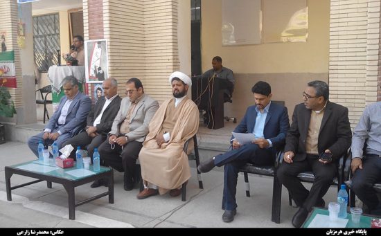 زنگ بازگشایی مدارس در دبیرستان آیت الله طالقانی میناب نواخته شد + تصاویر