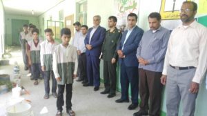 مراسم افتتاحیه طرح هجرت تابستان 96 شهرستان میناب برگزار شد + تصاویر