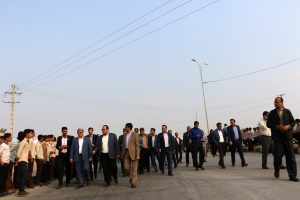 با حضور معاون هماهنگی امور اقتصادی و توسعه منابع استانداری هرمزگان ۳۵ پروژه عمرانی در شهرستان میناب افتتاح و کلنگ زنی شد