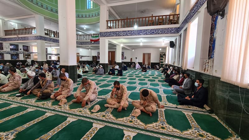 نماز جمعه 21 خرداد 1400 بوموسی در قاب عکس / عکاس: مجید غلباش