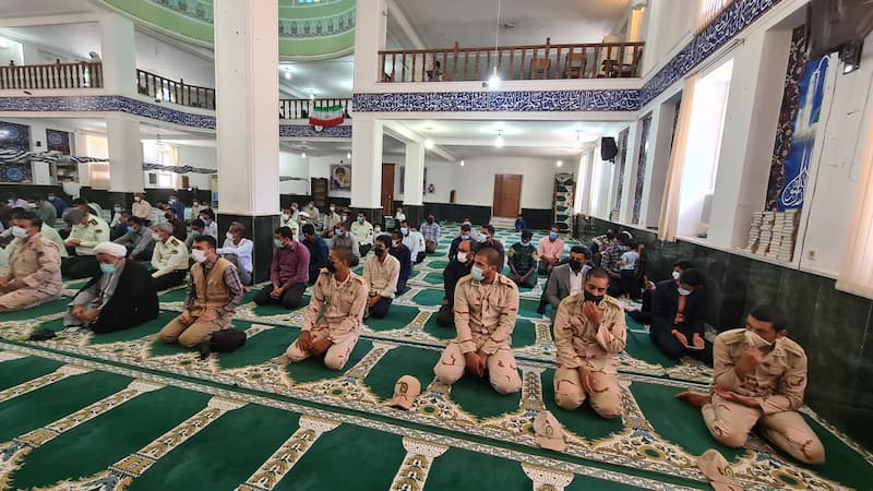 نماز جمعه 21 خرداد 1400 بوموسی در قاب عکس / عکاس: مجید غلباش