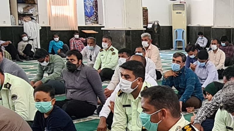 نماز جمعه 21 خرداد 1400 بوموسی در قاب عکس / عکاس: مجید غلباش