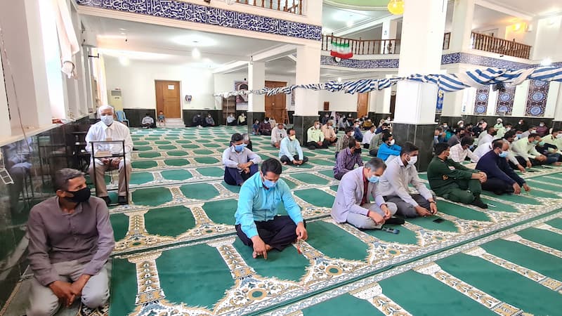 نماز جمعه 21 خرداد 1400 بوموسی در قاب عکس / عکاس: مجید غلباش