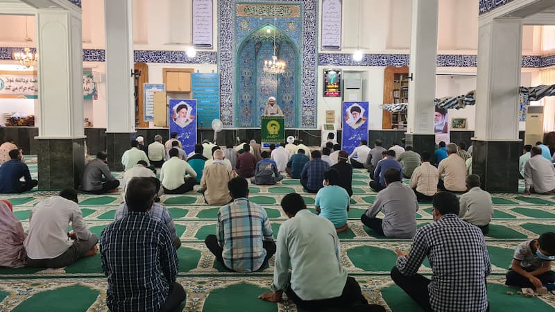 نماز جمعه 21 خرداد 1400 بوموسی در قاب عکس / عکاس: مجید غلباش