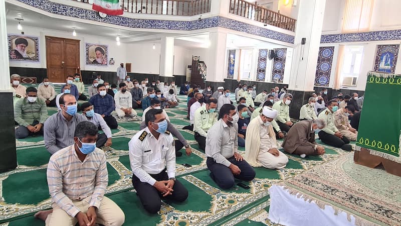 نماز جمعه 21 خرداد 1400 بوموسی در قاب عکس / عکاس: مجید غلباش