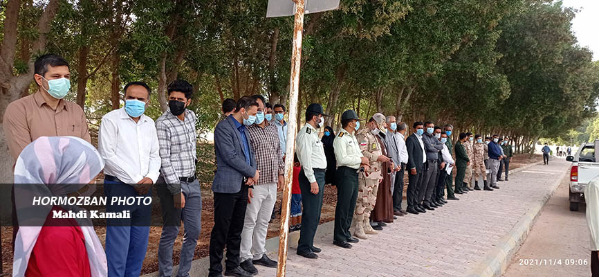 گزارش تصویری/ مراسم یوم الله سیزدهم آبان در جزیره ابوموسی جنوبی ترین نقطه ایران