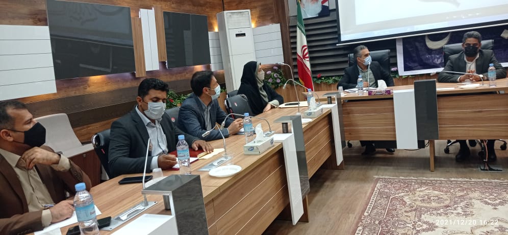 تودیع و معارفه مدیر آموزش و پرورش شهرستان ابوموسی در جلسه شورای آموزش و پرورش + تصاویر