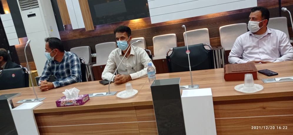 تودیع و معارفه مدیر آموزش و پرورش شهرستان ابوموسی در جلسه شورای آموزش و پرورش + تصاویر