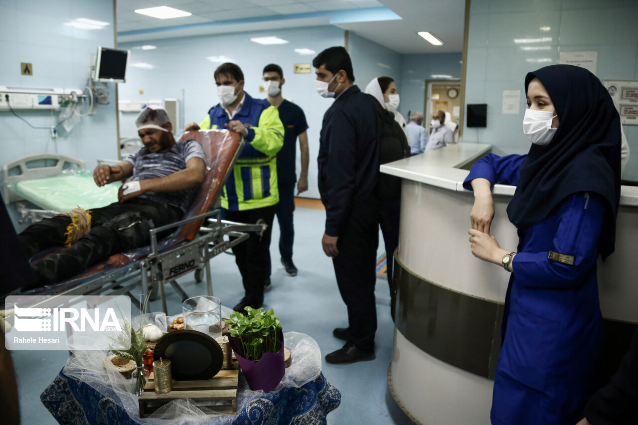 دکتر یاسر مرادی: مراجعه حدود 5000 بیمار به بیمارستان پیامبر اعظم (ص) قشم در نوروز