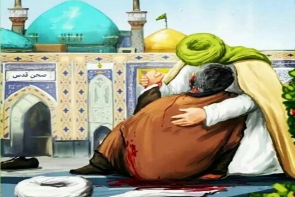 سروده محمدمهدى عبدالهى برای شهدای صحن حرم روی