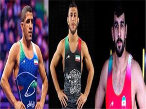 پیروزی پیاپی رضا اطری ، رحمان عموزاد خلیلی و محمدحسین محمدیان در مسابقات قهرمانی جهان