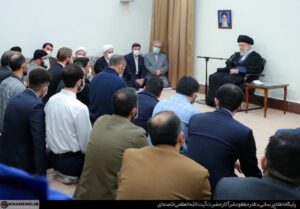 تصاویر دیدار اعضای اتحادیه انجمن‌های اسلامی دانشجویان در اروپا با حضرت آیت الله خامنه ای