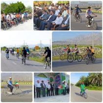 حجت الاسلام جاسم احمدی : همایش دوچرخه سواری در بخش تخت شهرستان بندرعباس برگزار شد