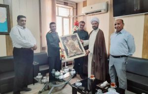 تقدیر از فرمانده ناحیه مقاومت بسیج سپاه شهرستان بندرلنگه