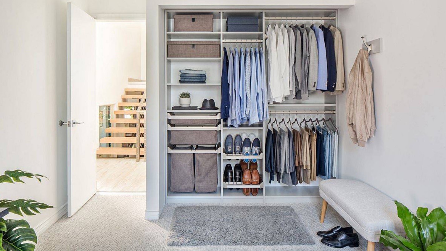 4 نکته کلیدی برای افزایش فضا کمد دیواری