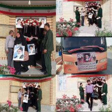 اعزام۵۶ نفر از بسیجیان سیریکی به مرقدمطهر امام راحل(ره)