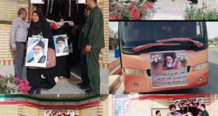 اعزام۵۶ نفر از بسیجیان سیریکی به مرقدمطهر امام راحل(ره)