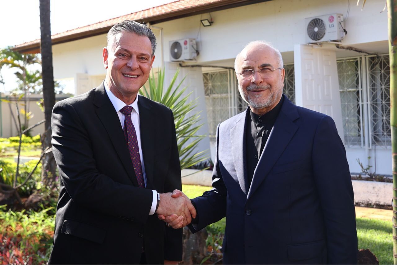 وزیر کشاورزی برزیل با قالیباف دیدارکرد/ کاشت نهال دوستی در سفارت ایران در برازیلیا