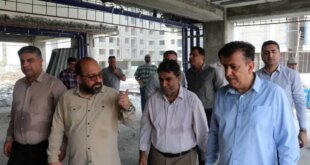 بازدید معاون عمرانی استانداری هرمزگان از پروژه‌های نهضت ملی مسکن