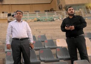 نصب نورافکن‌ها و صندلی‌های جدید ورزشگاه خلیج فارس آغاز شد - خبرگزاری مهر | اخبار ایران و جهان