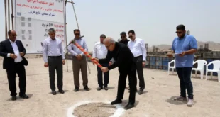 کلنگ‌زنی نخستین ایستگاه پایش آنلاین و مرکز اضطراری محیط زیست هرمزگان