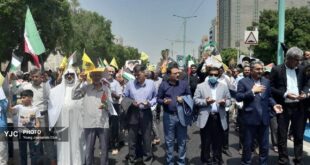 گزارش تصویری از راهپیمایی جمعه های خشم ونصر در بندرعباس