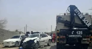 برخورد خودرو در آبشورک سه مصدوم برجای گذاشت