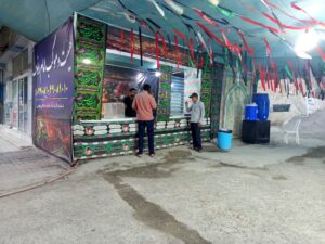 موکب امام رئوف در میناب، میزبان زائران اربعین است