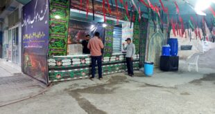 موکب امام رئوف در میناب، میزبان زائران اربعین است