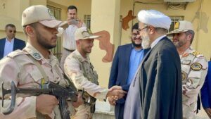 بازدید سرزده رئیس سازمان قضایی نیرو‌های مسلح از پاسگاه مرکزی اینچه برون گنبدکاووس در نقطه صفر مرزی ایران و ترکمنستان