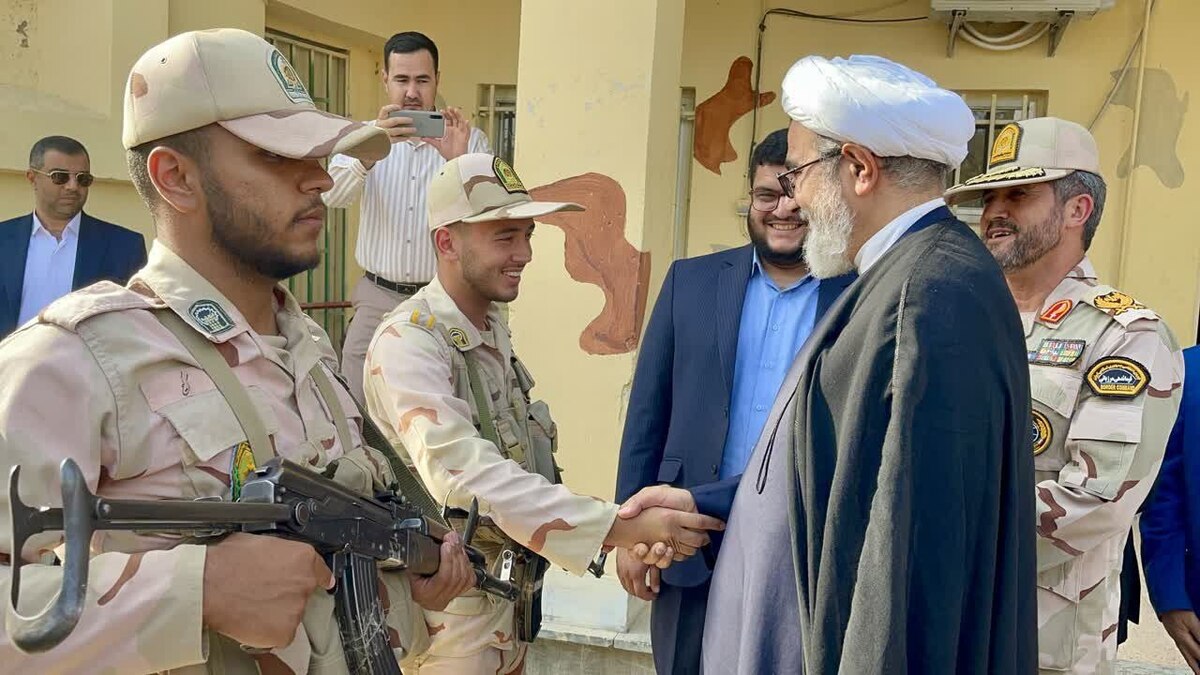 بازدید سرزده رئیس سازمان قضایی نیرو‌های مسلح از پاسگاه مرکزی اینچه برون گنبدکاووس در نقطه صفر مرزی ایران و ترکمنستان