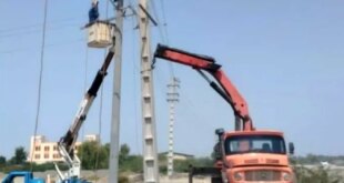 توسعه شبکه برق در روستاهای کریان و کهتک میناب