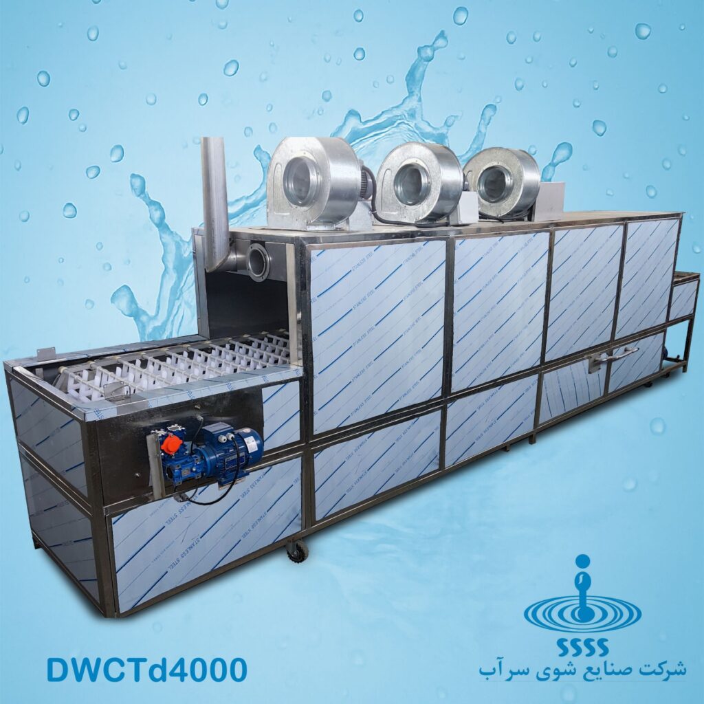 ماشین ظرفشویی صنعتی ریلی