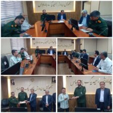 تکریم و معارفه احمدی و علوی نیا