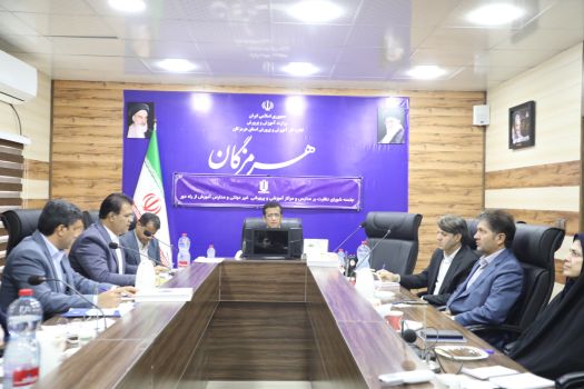 جلسه شورای نظارت بر مدارس غیردولتی آموزش و پرورش هرمزگان