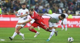 داوران مونته‌نگرویی، بازی ایران و روسیه را سوت می‌زنند