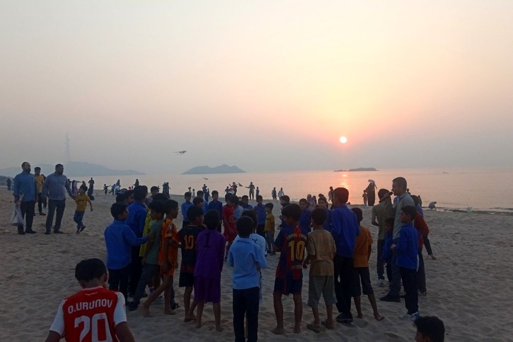 هفته ملی کودک در جزیره بوموسی