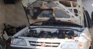 مهار حریق خودرو در محله سورو بندرعباس - خبرگزاری مهر | اخبار ایران و جهان