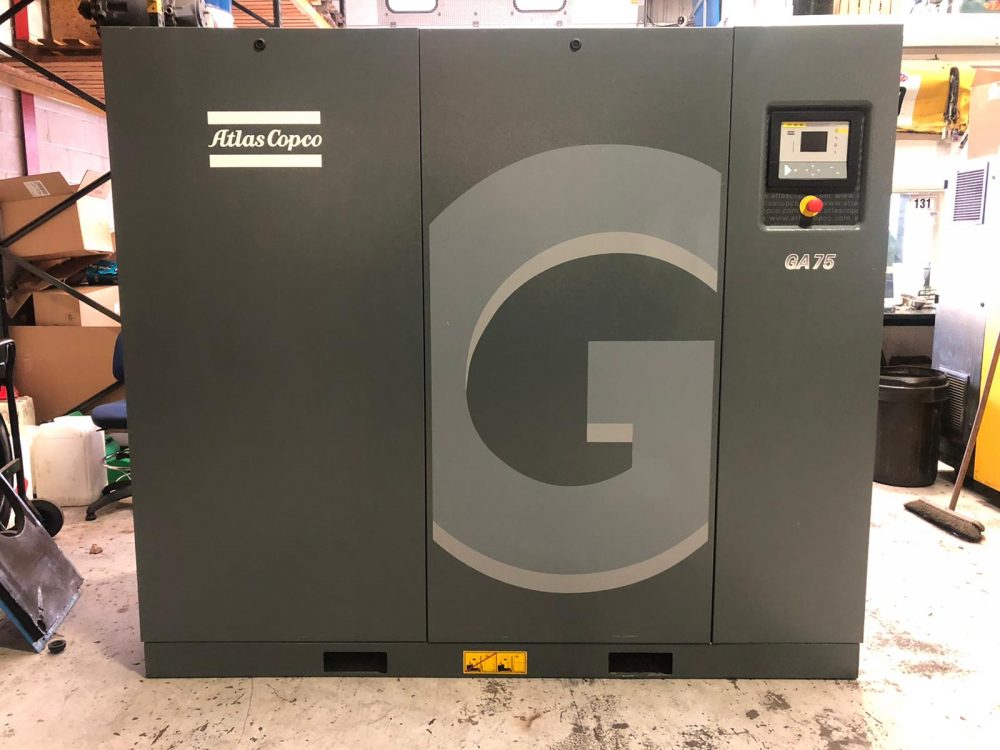 کمپرسور اسکرو برقی GA اطلس کوپکو ۷۵ کیلووات