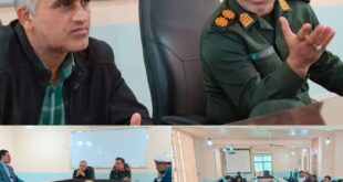 جلسه تخصصی سرشبکه‌های فرهنگی بسیج شهرستان رودان با بخشدار رودخانه برگزار شد