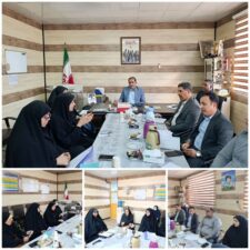 برگزاری جلسه ستاد شاهد آموزشوپرورش ناحیه یک بندرعباس با حضور مدیران و مسئولان